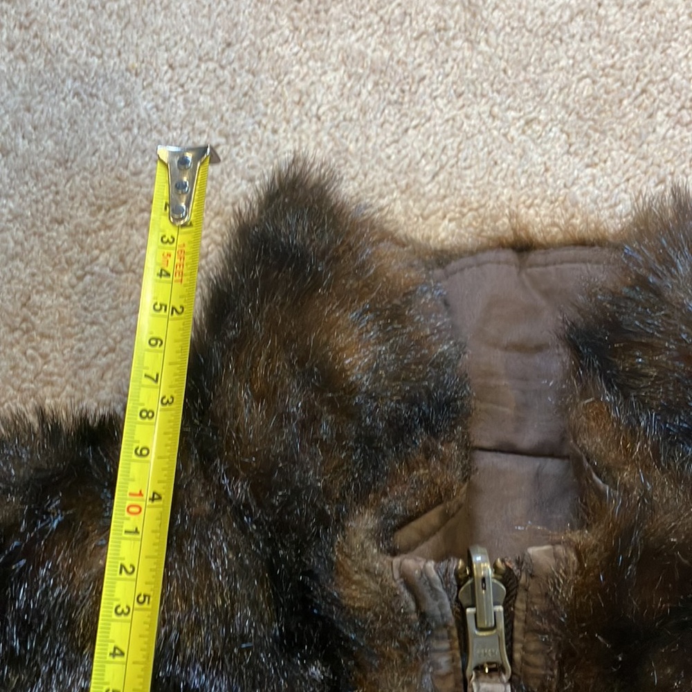 YKK faux fur vest - Picture 4 of 8